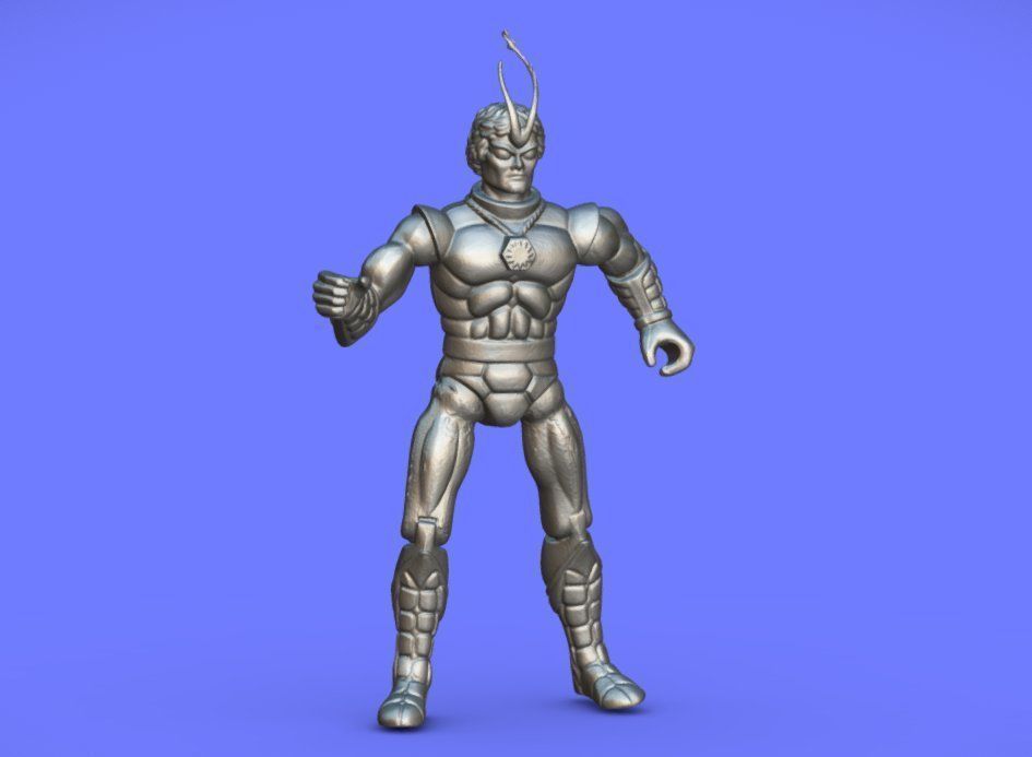 80s SECTAURS FIGURE - 3D SCAN 3D print model_1