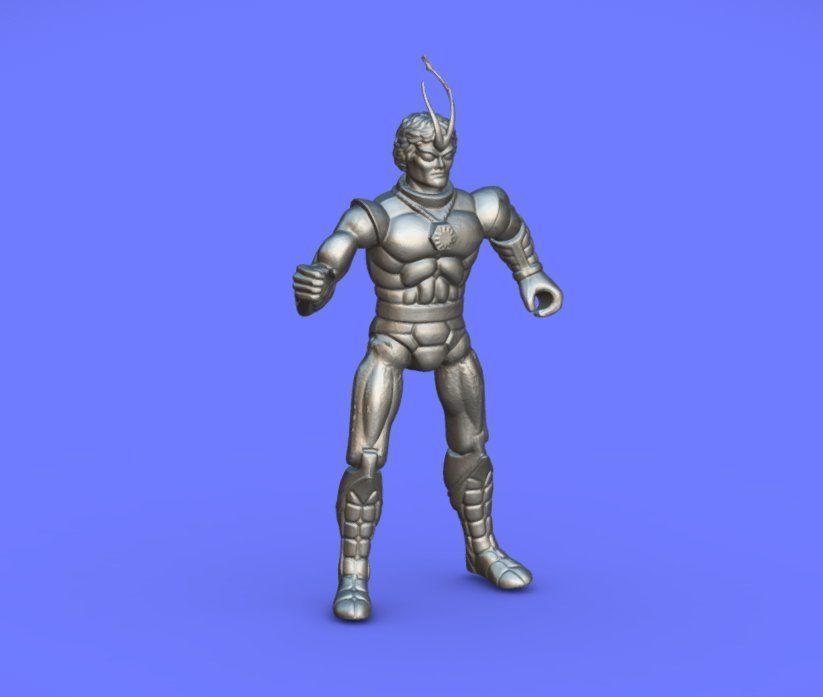 80s SECTAURS FIGURE - 3D SCAN 3D print model_5
