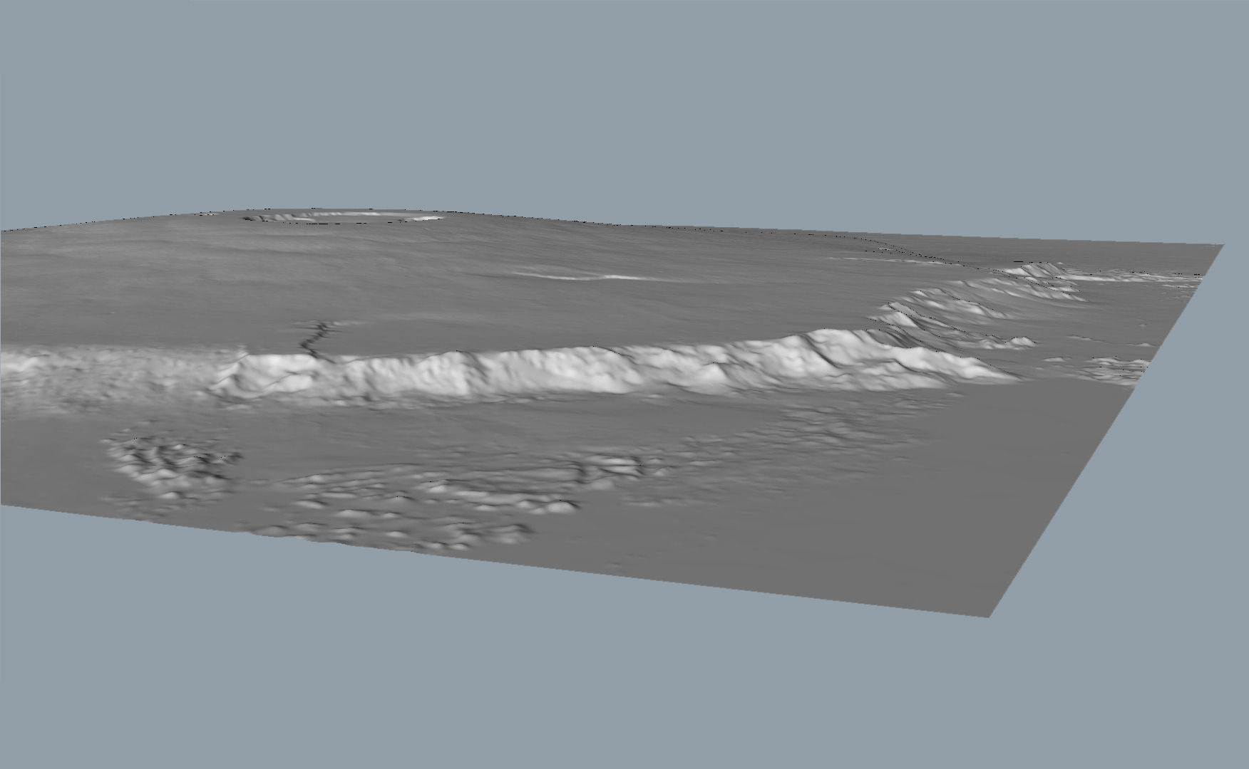 Olympus Mons Accurate Scale 3D model_3