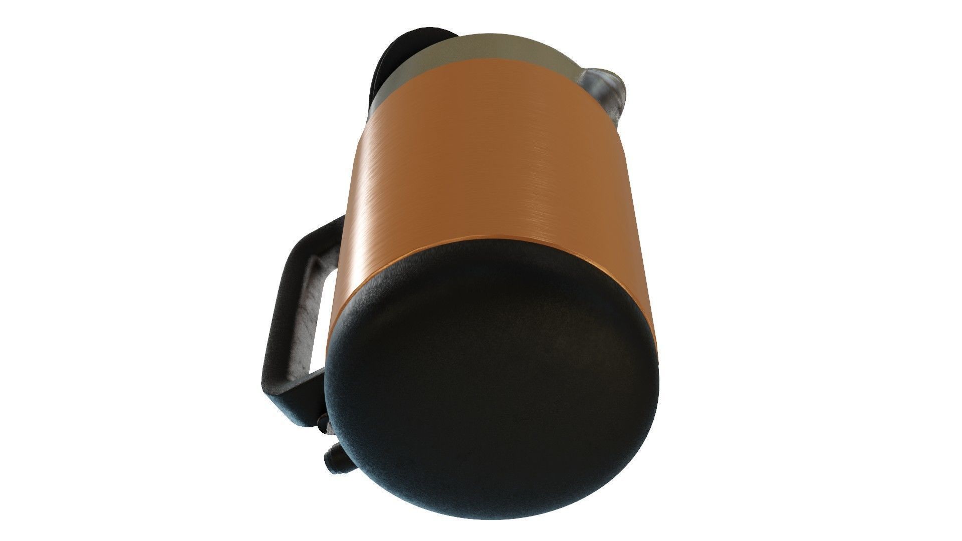 Kettle 3D Model coffee pot Low-poly 3D model_19