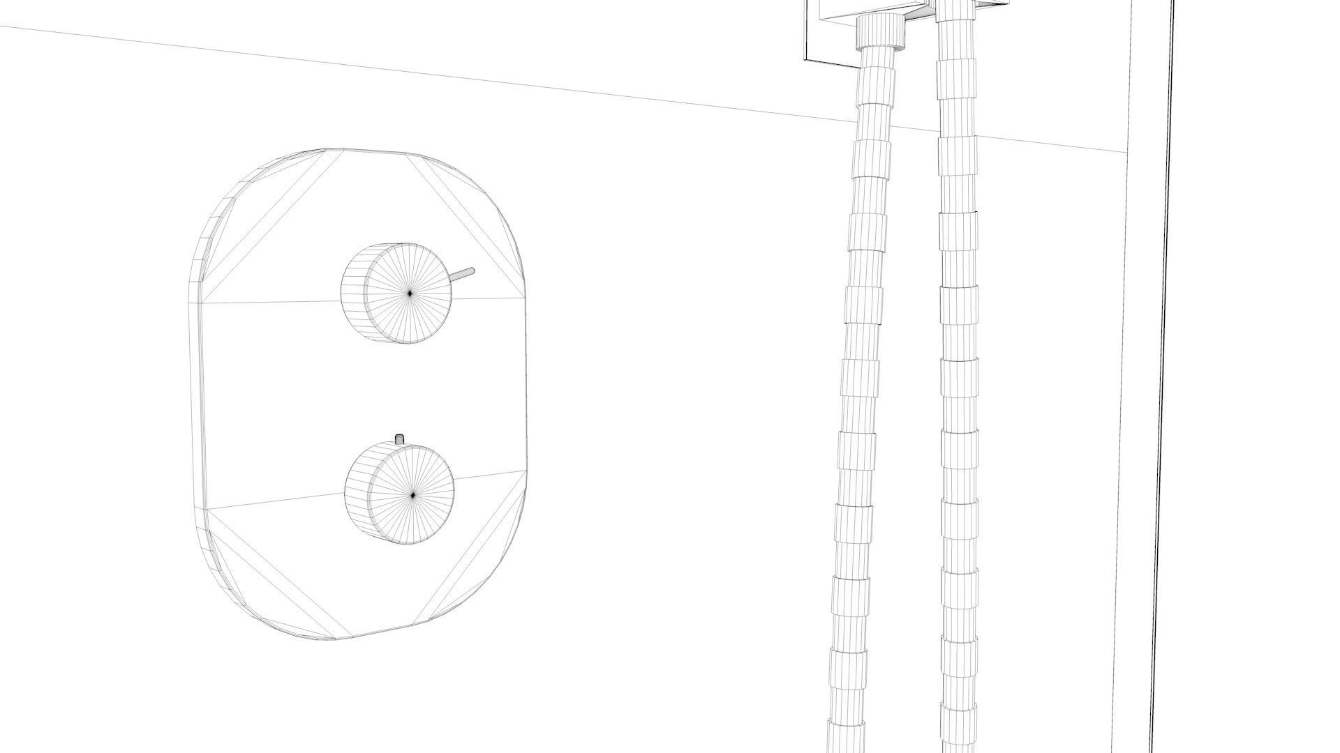 Bathroom 11 Low-poly 3D model_14
