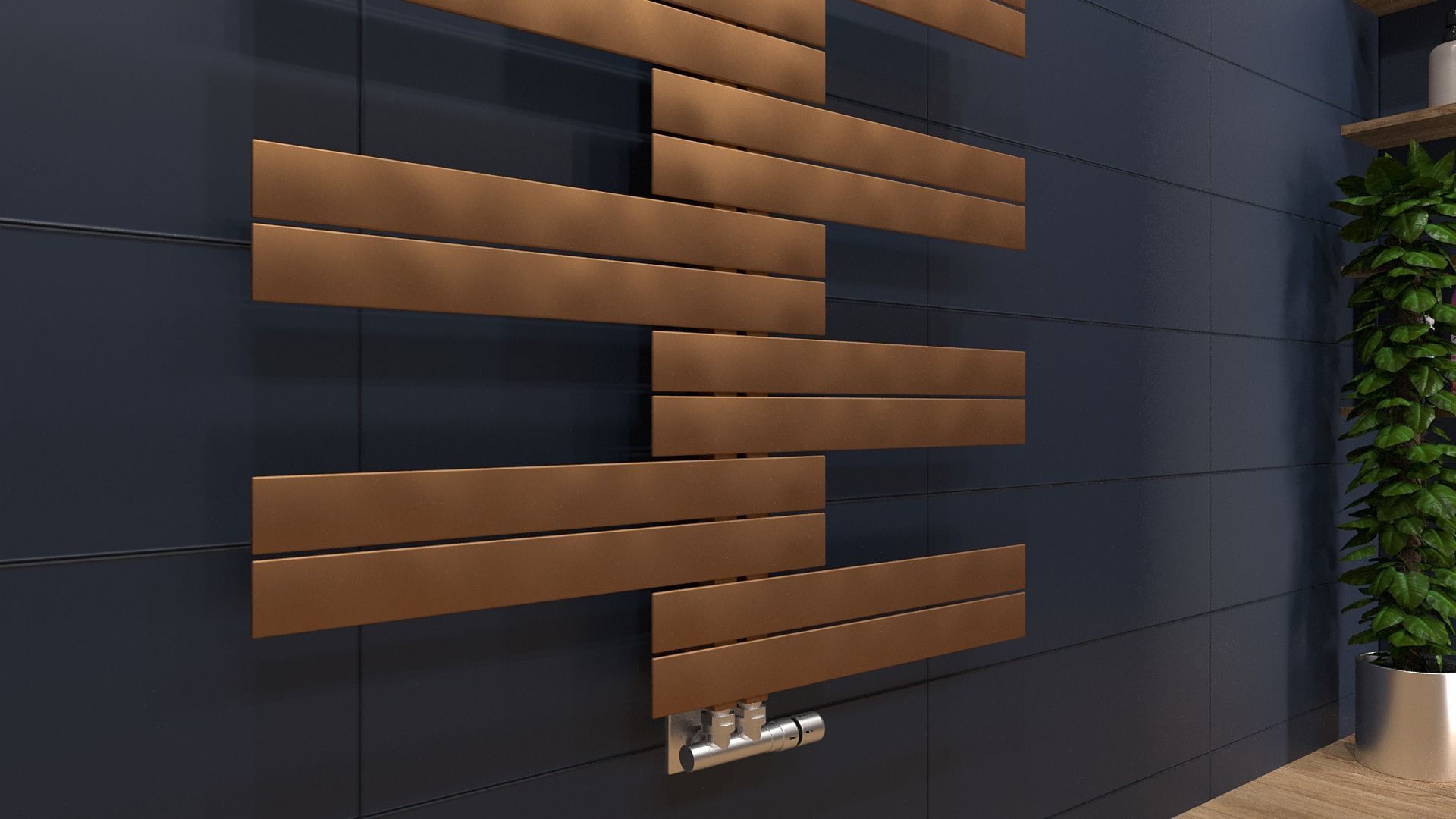 Bathroom 11 Low-poly 3D model_7