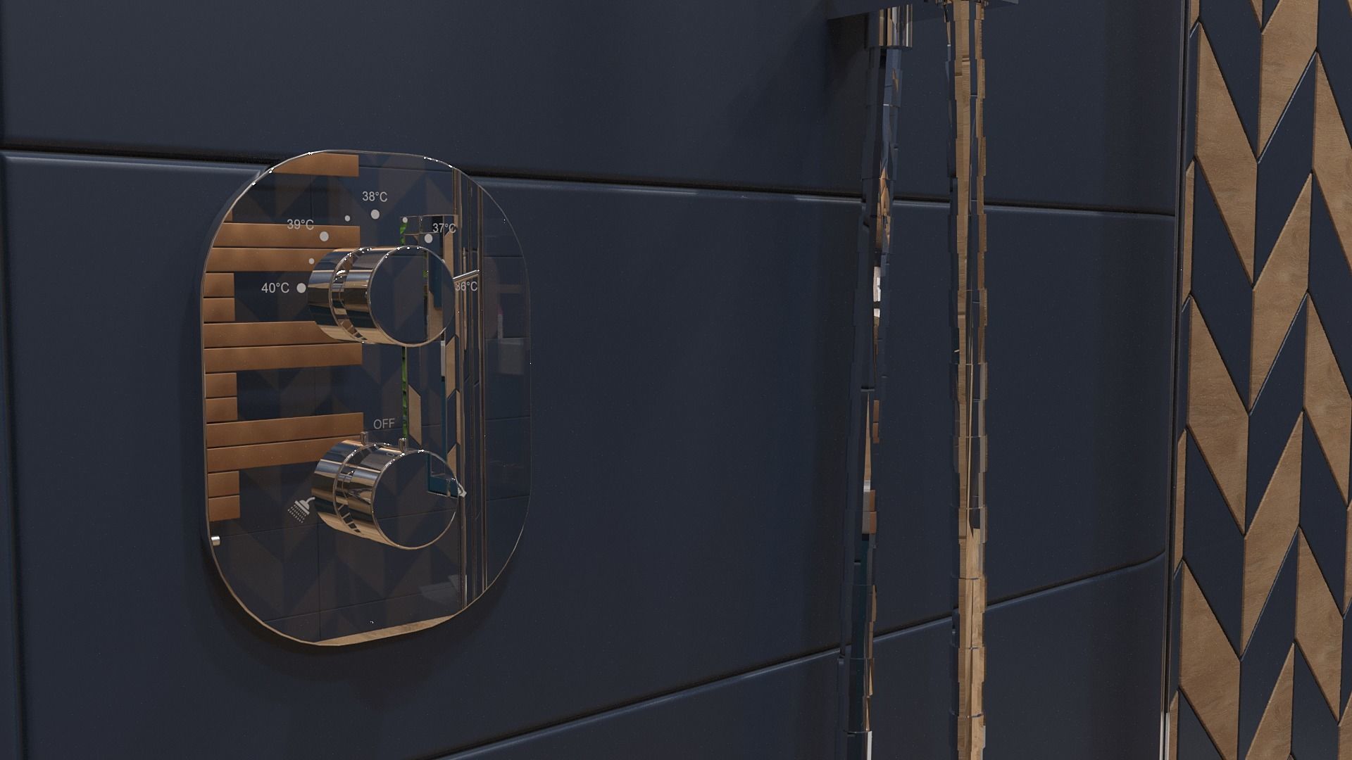 Bathroom 11 Low-poly 3D model_6