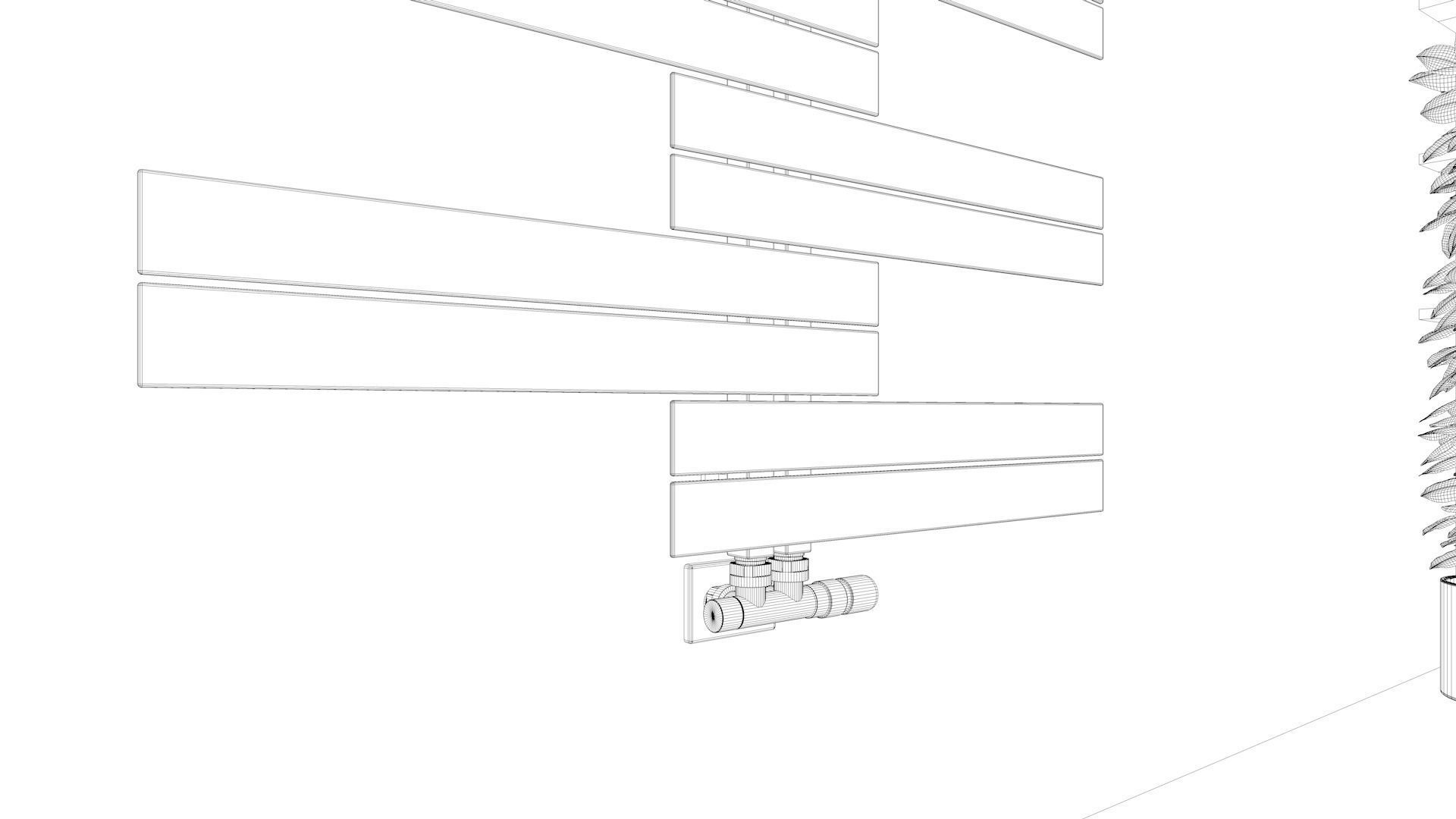 Bathroom 11 Low-poly 3D model_15