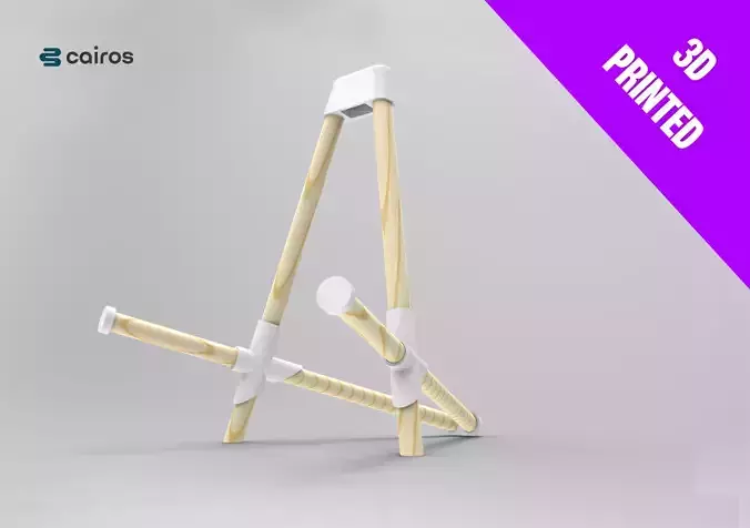 GUITAR  STAND - BASS STAND - 3D PRINTED 3D print model