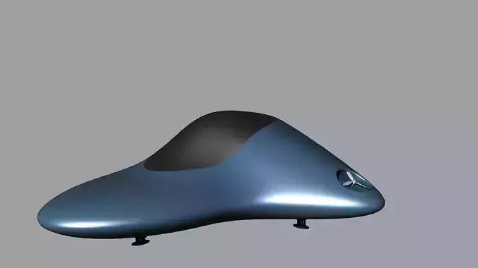 Cartoon Spacecraft model