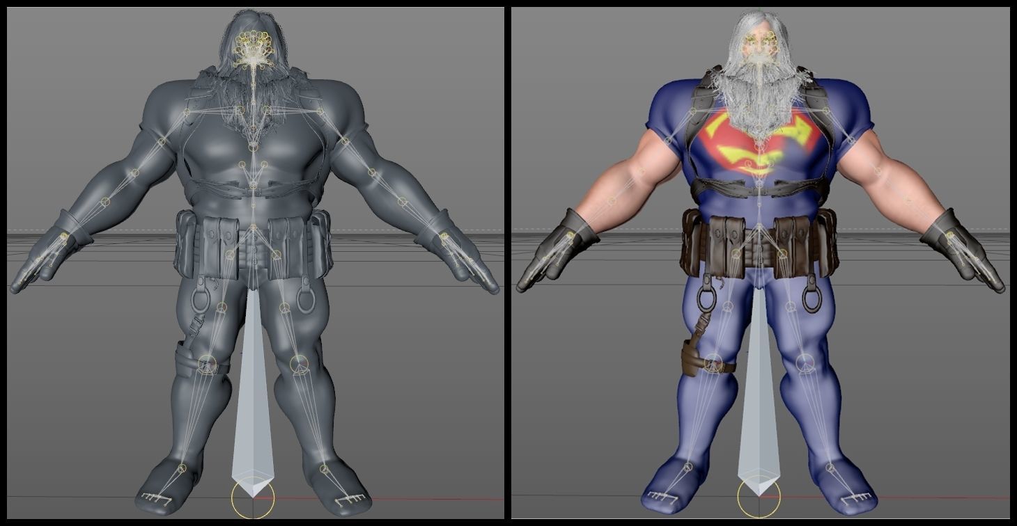 Superman At Earths End 3D model_9