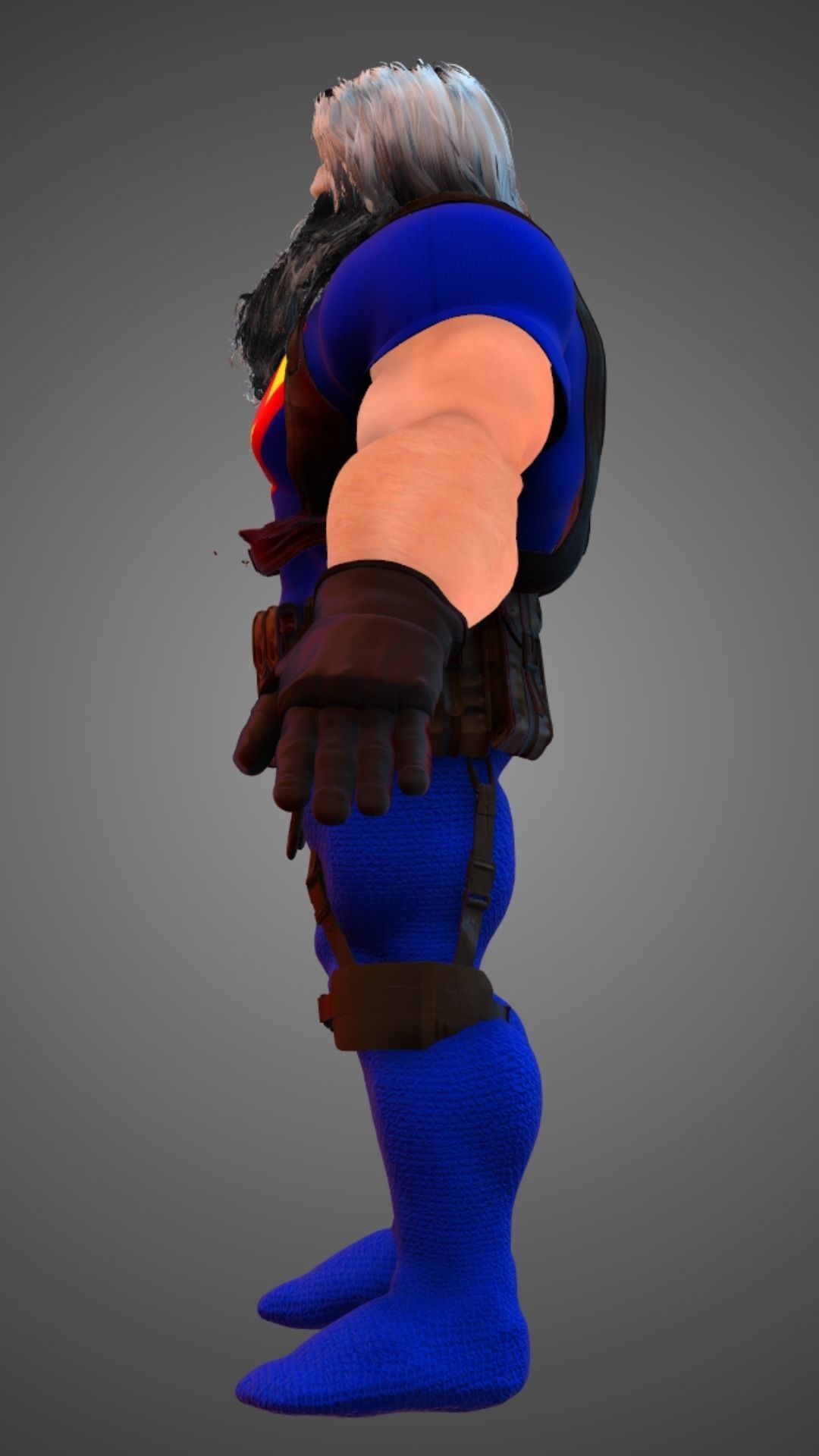 Superman At Earths End 3D model_7