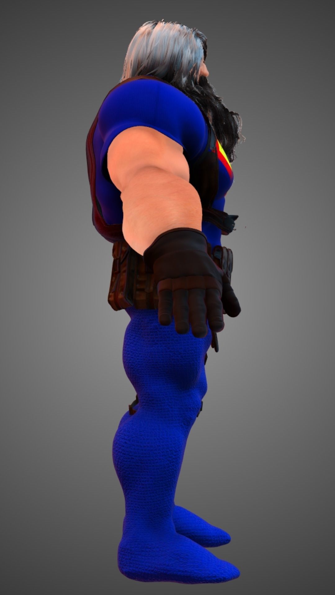 Superman At Earths End 3D model_6