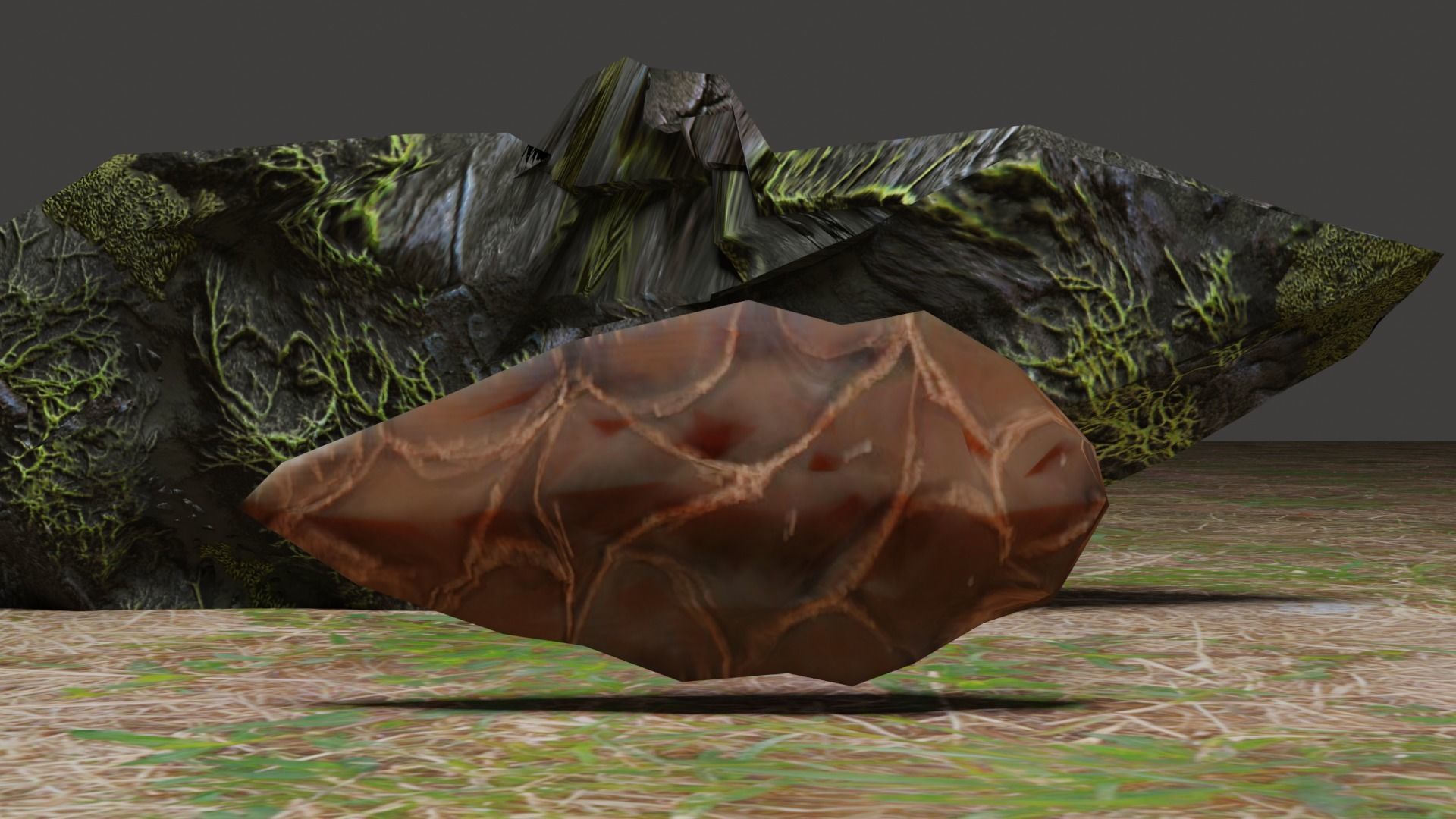 Primal Knife  Low-poly 3D model_4