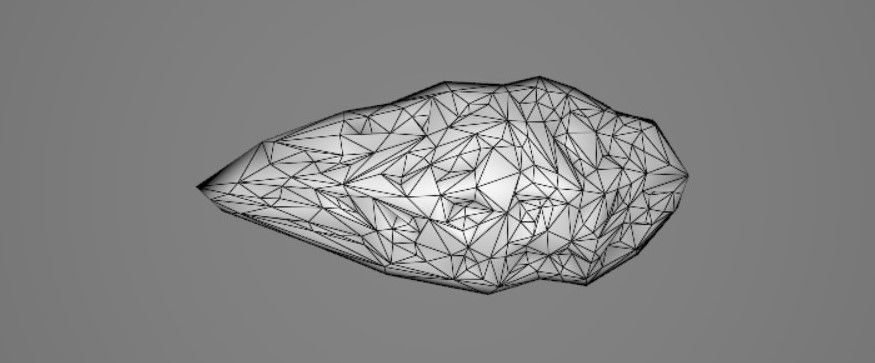 Primal Knife  Low-poly 3D model_3