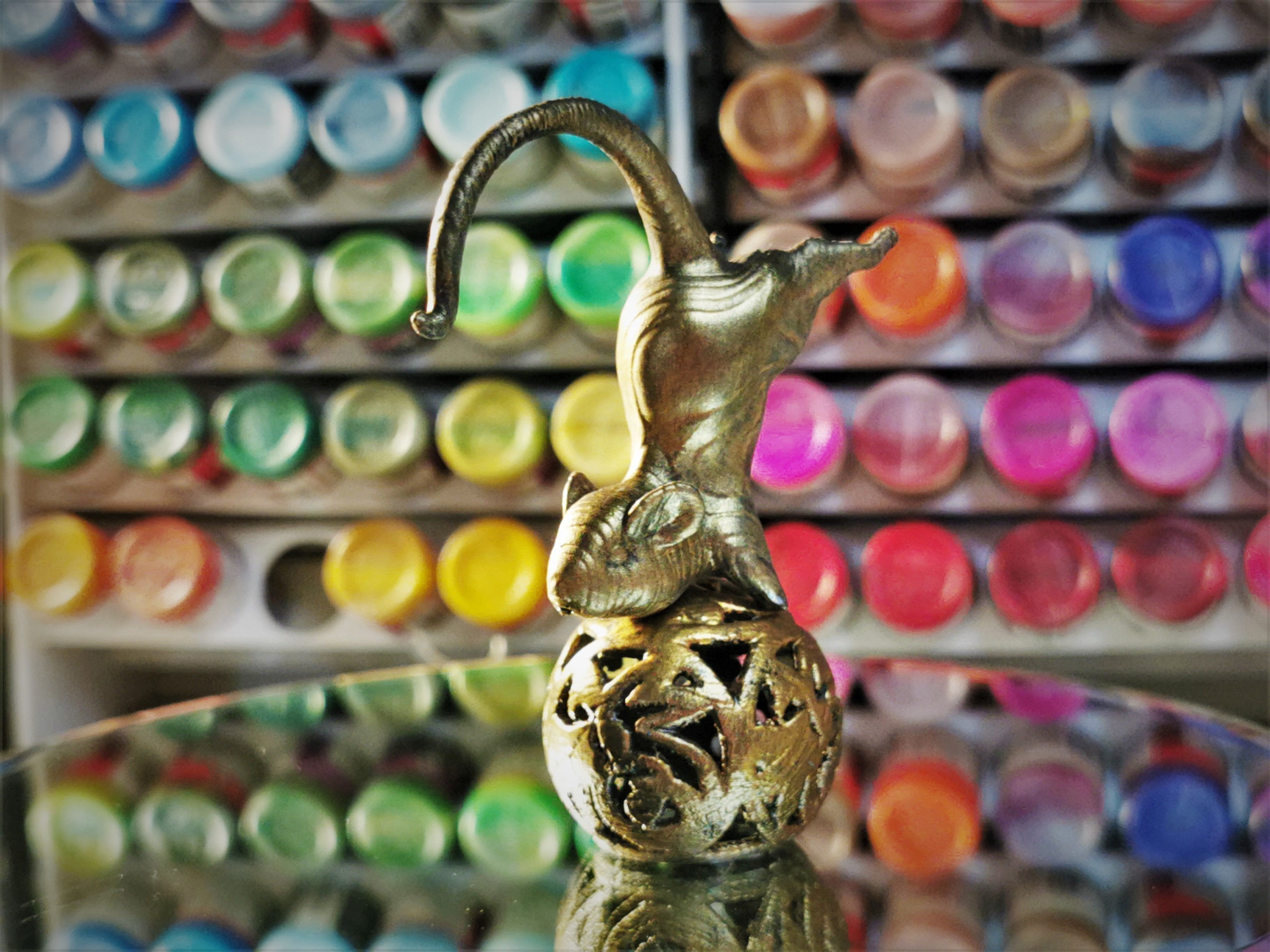 Oriental Mouse sculpture V4 -rodents souvenir -3D print model  3D print model_1