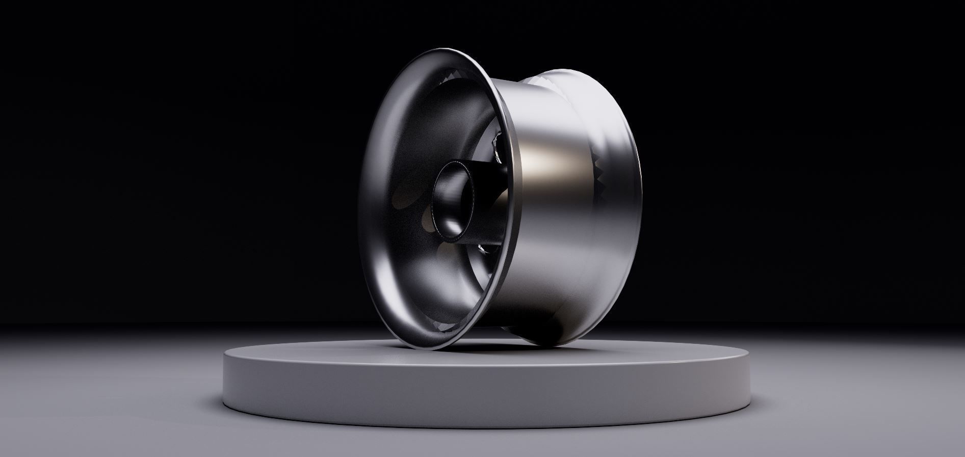 L10 wheel Low-poly 3D model_6
