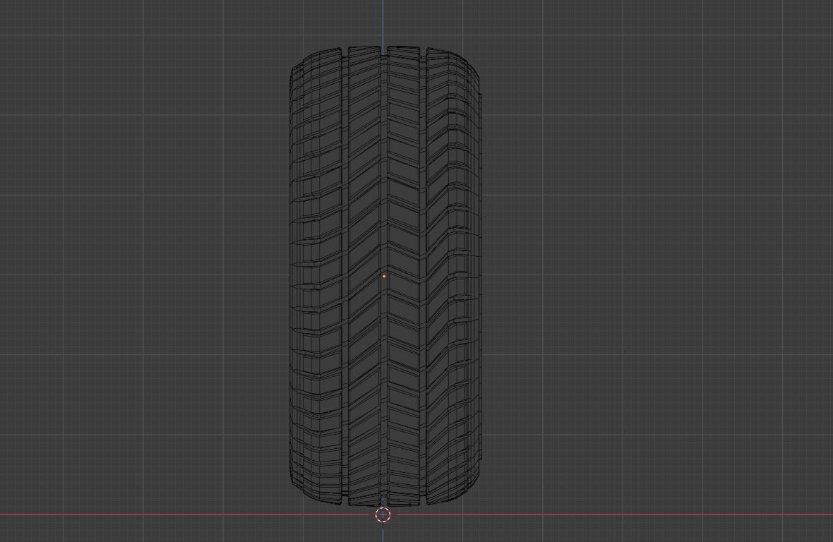 L10 wheel Low-poly 3D model_14