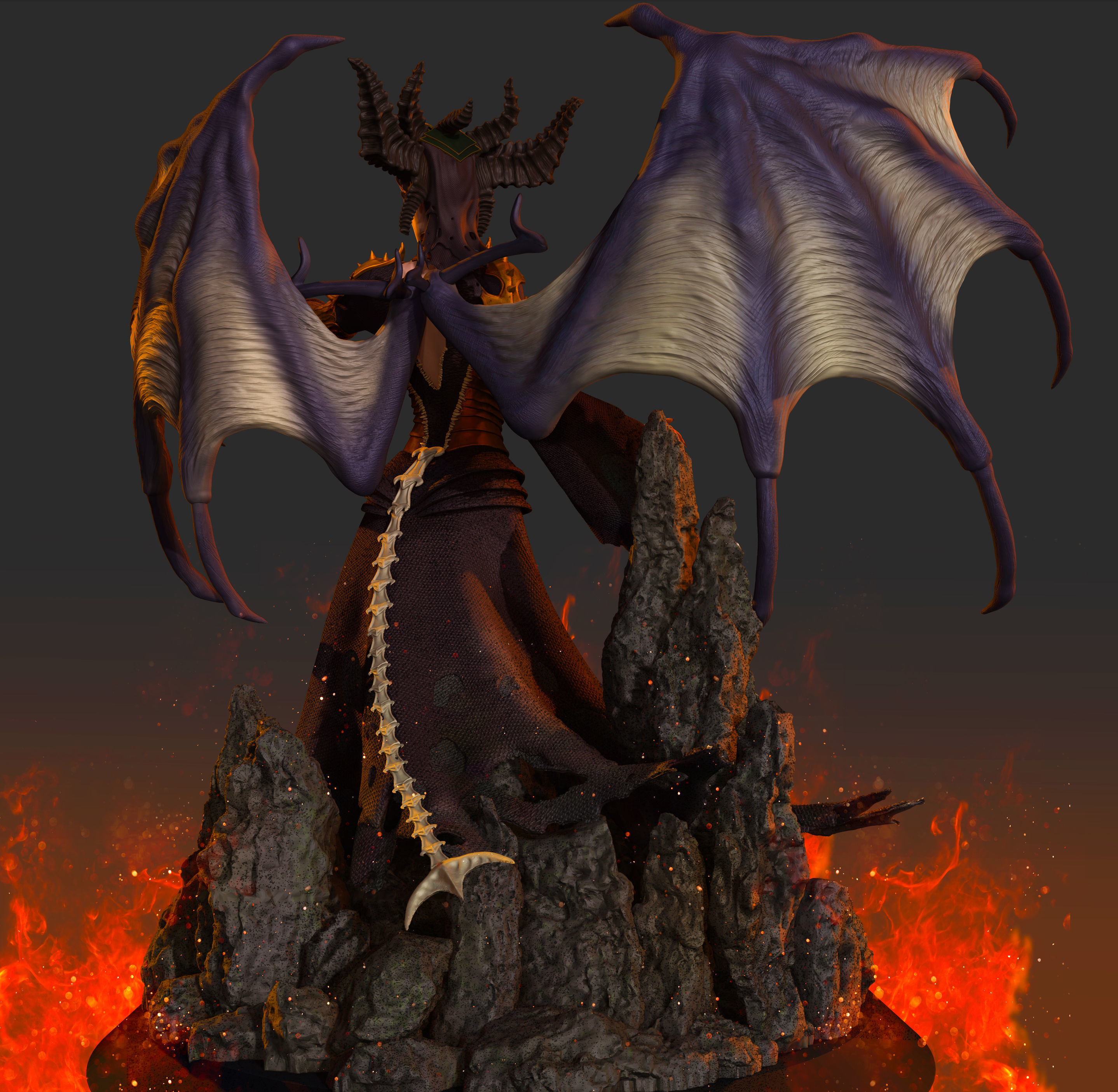 Lilith Diablo IV 3D print model_2