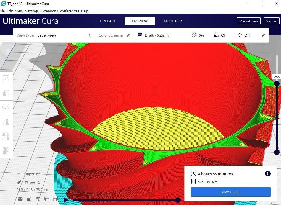 pot planter 12 3D print model_17