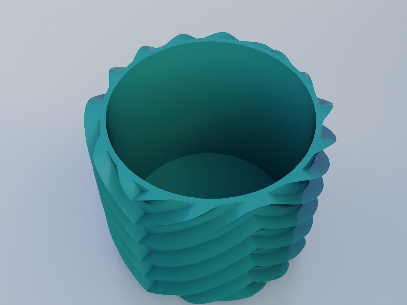 pot planter 12 3D print model_12