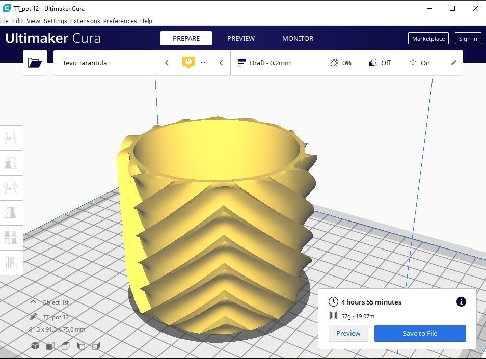 pot planter 12 3D print model_1