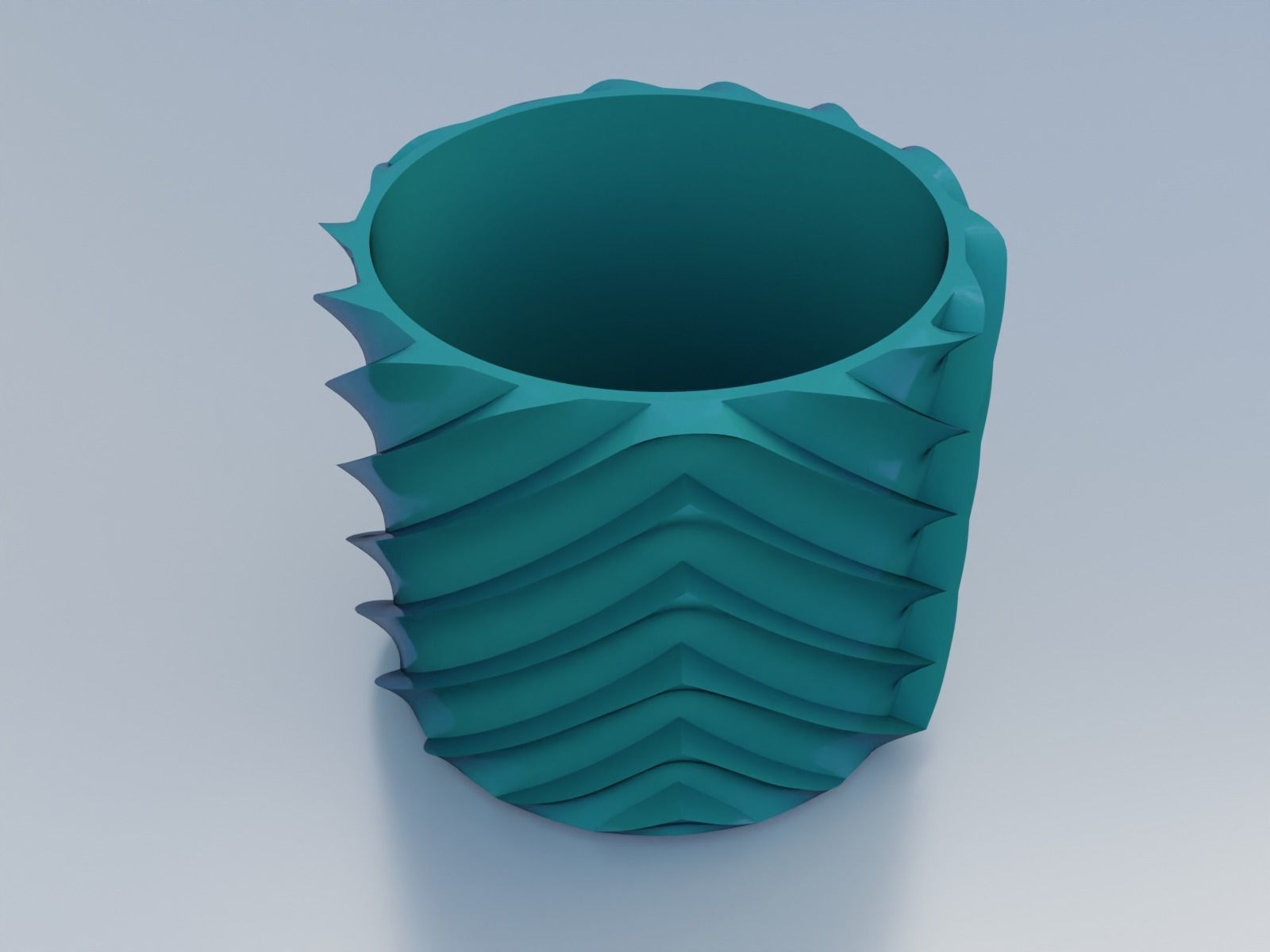 pot planter 12 3D print model_15