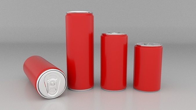 Aluminum Beverage Cans  3D model
