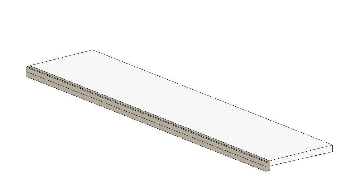 Calcada adaptavel - Sidewalk adaptable - Parametric  3D model_1