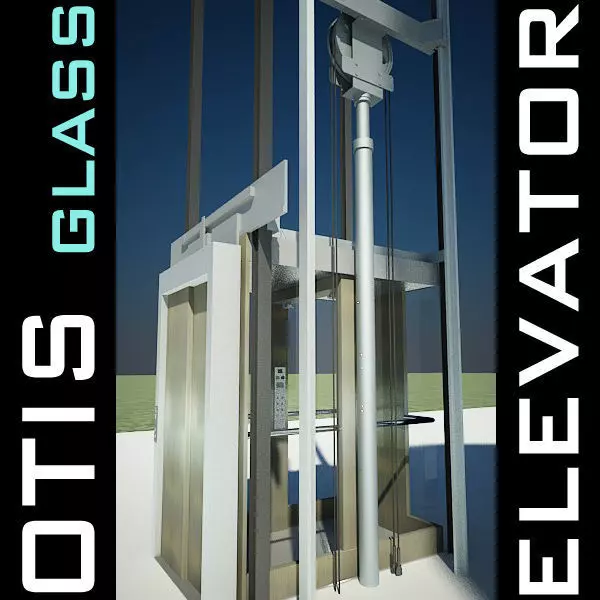 Elevator Lift 3D Model produced by OTIS 3D model_0