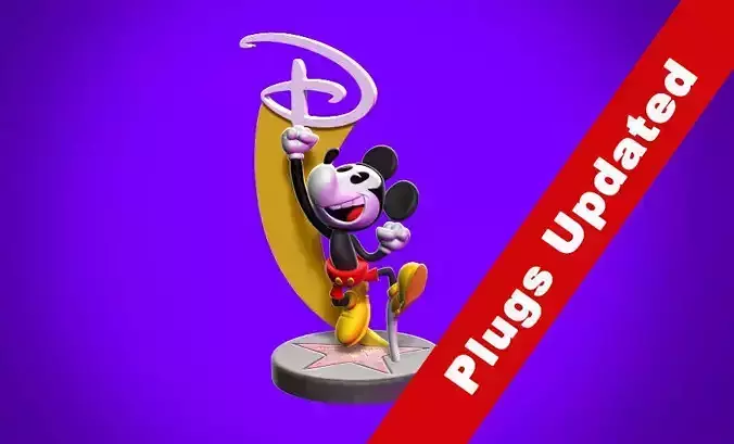 Mickey Mouse - Classic-Diorama - 25Cm