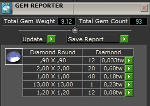 flower shamrock ring with a round diamond 1270 3D print model_7