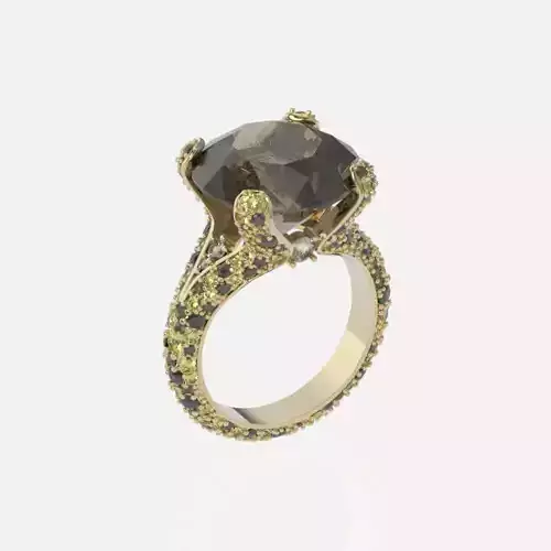 ring with stones
