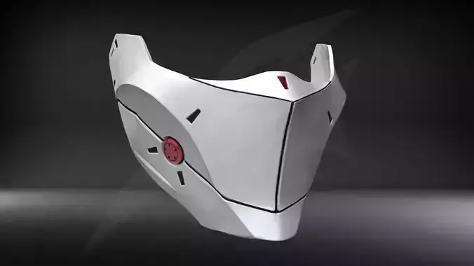 Cyborg Mask STL for 3D print model