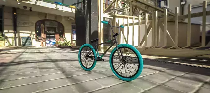 BMX Modell Middle Poly