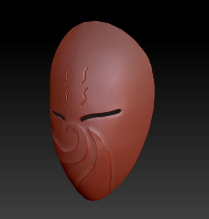 Haku mask Anbu 3D model 3D printable CGTrader