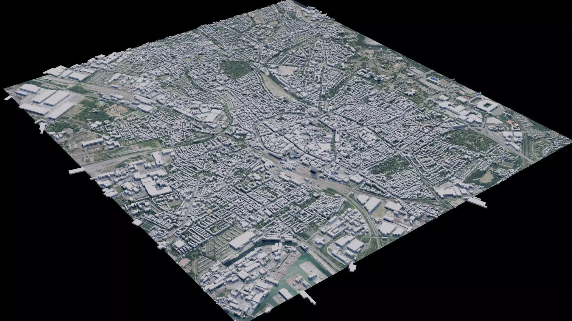 Dortmund - Germany 3D model_0