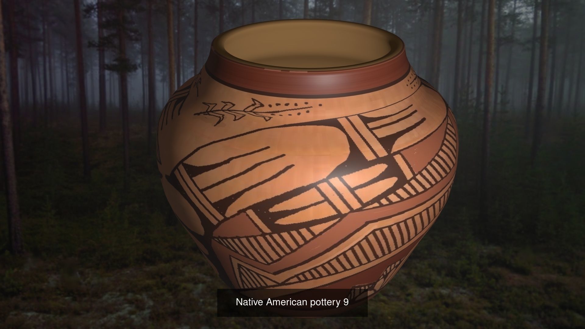 Native American pottery Collection 2 _8
