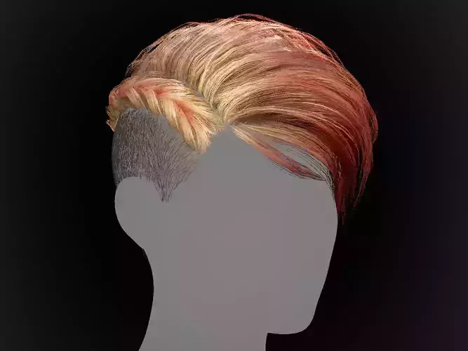 Cyberpunk Hair for Games