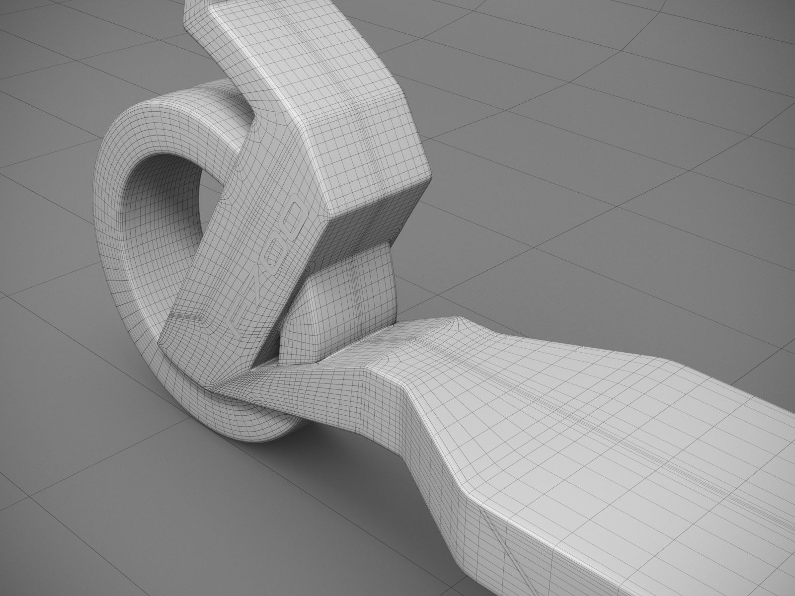 scooter F700 3D model_7