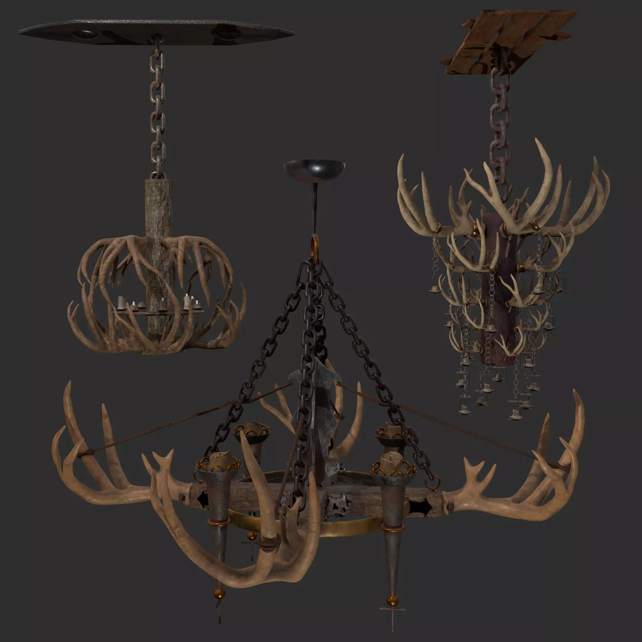 Antler Chandelier Three Design Collection _0