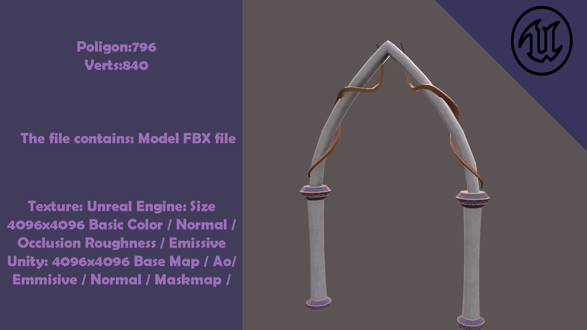 Fantastic 3d Model Town Packed  Low-poly 3D model_8