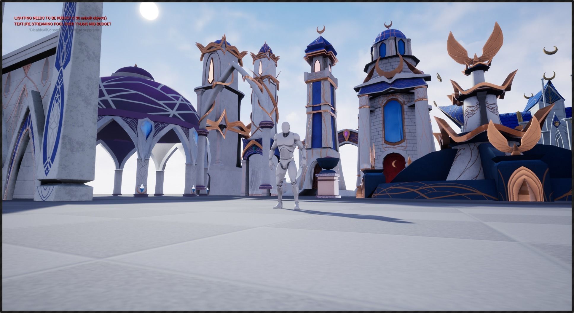 Fantastic 3d Model Town Packed  Low-poly 3D model_20