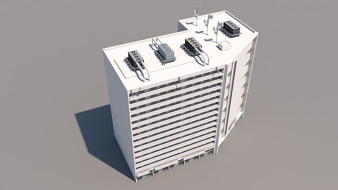 Slum Building 2 3D model