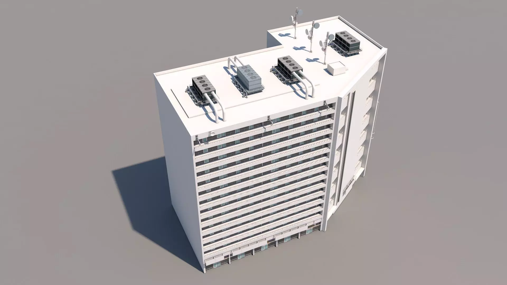 Slum Building 2 3D model_0