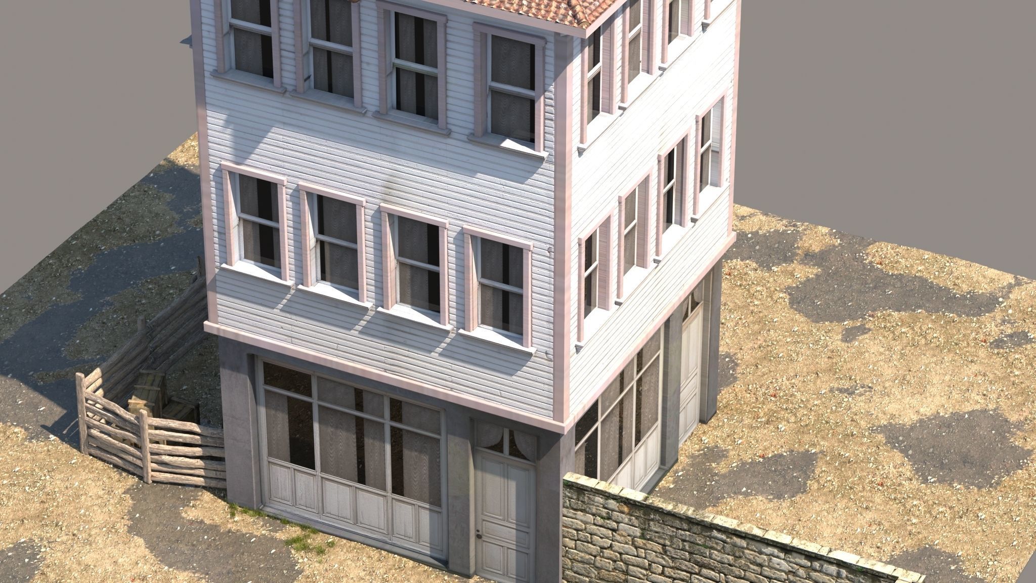 Old House  3D model_12