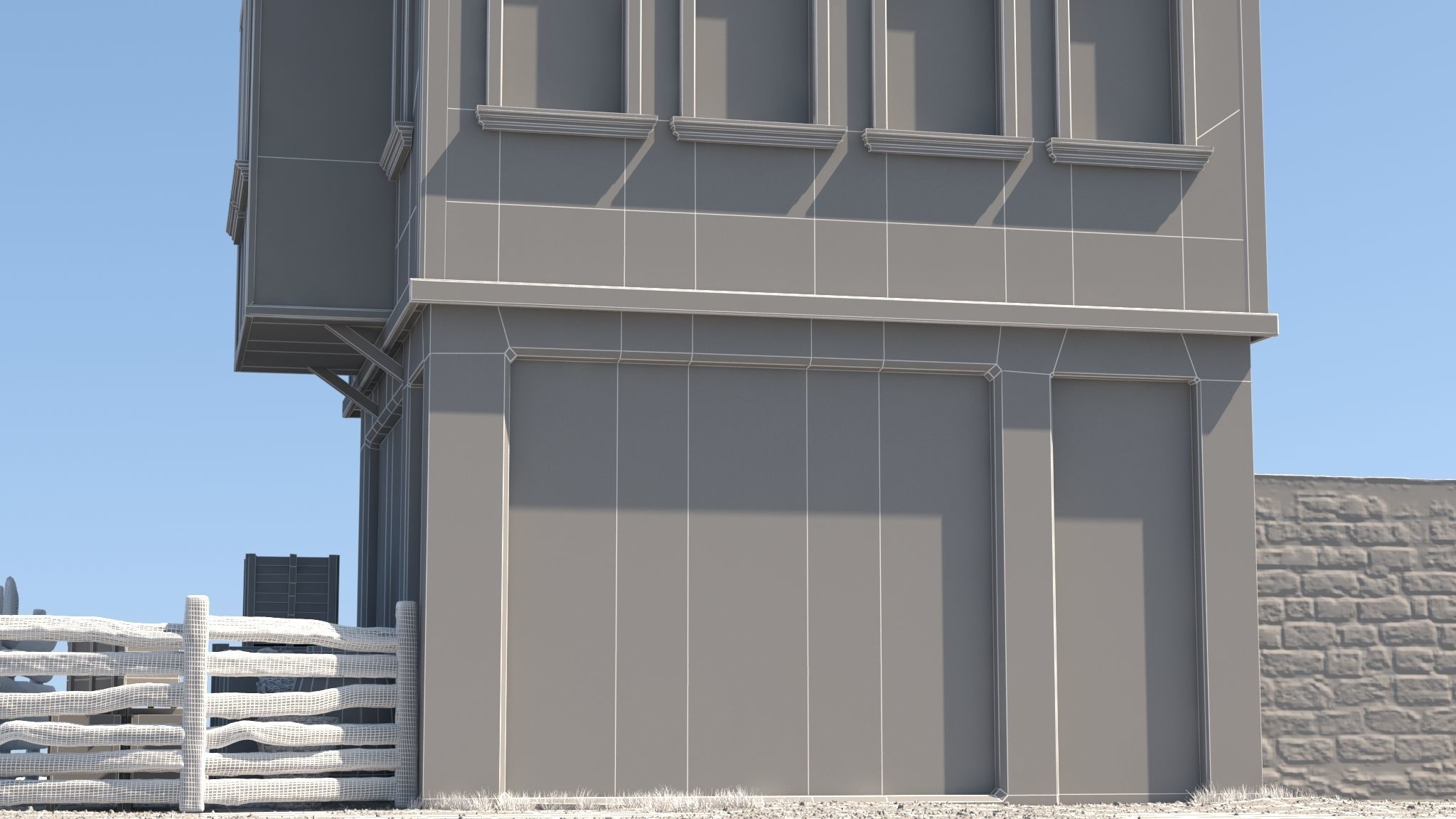 Old House  3D model_5