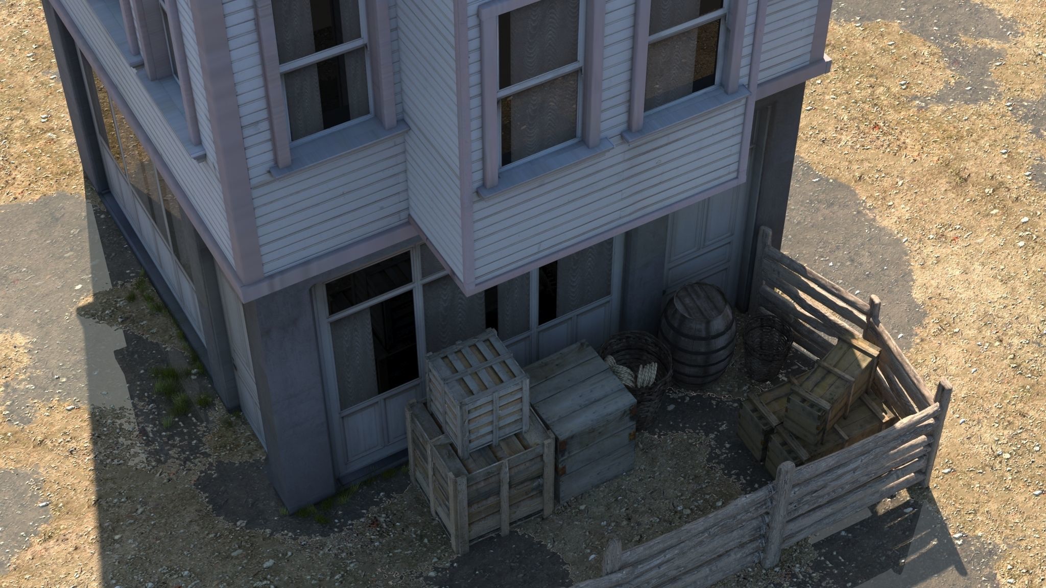 Old House  3D model_8