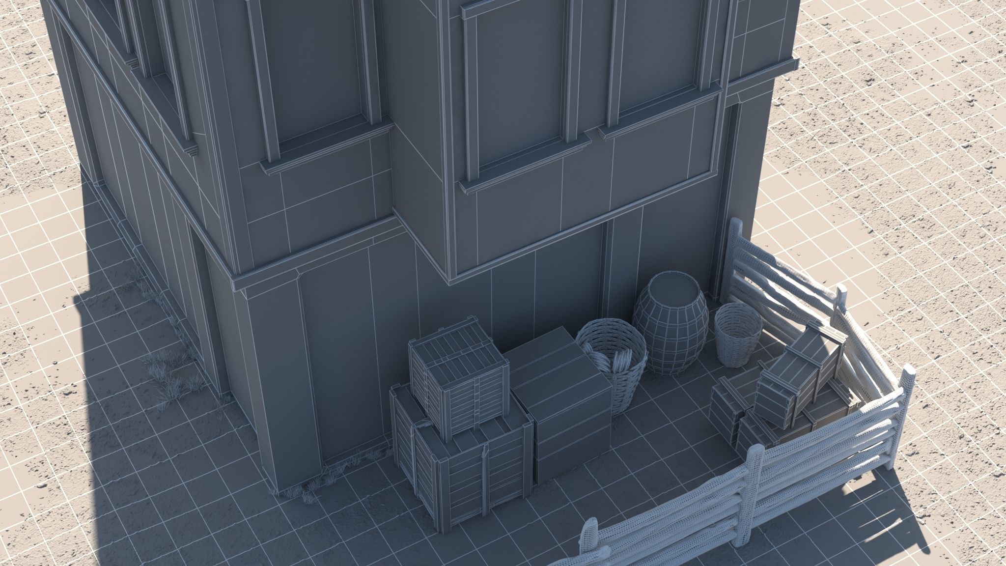 Old House  3D model_9