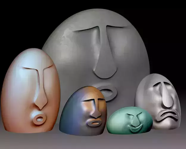 Oof Stones 3D printable