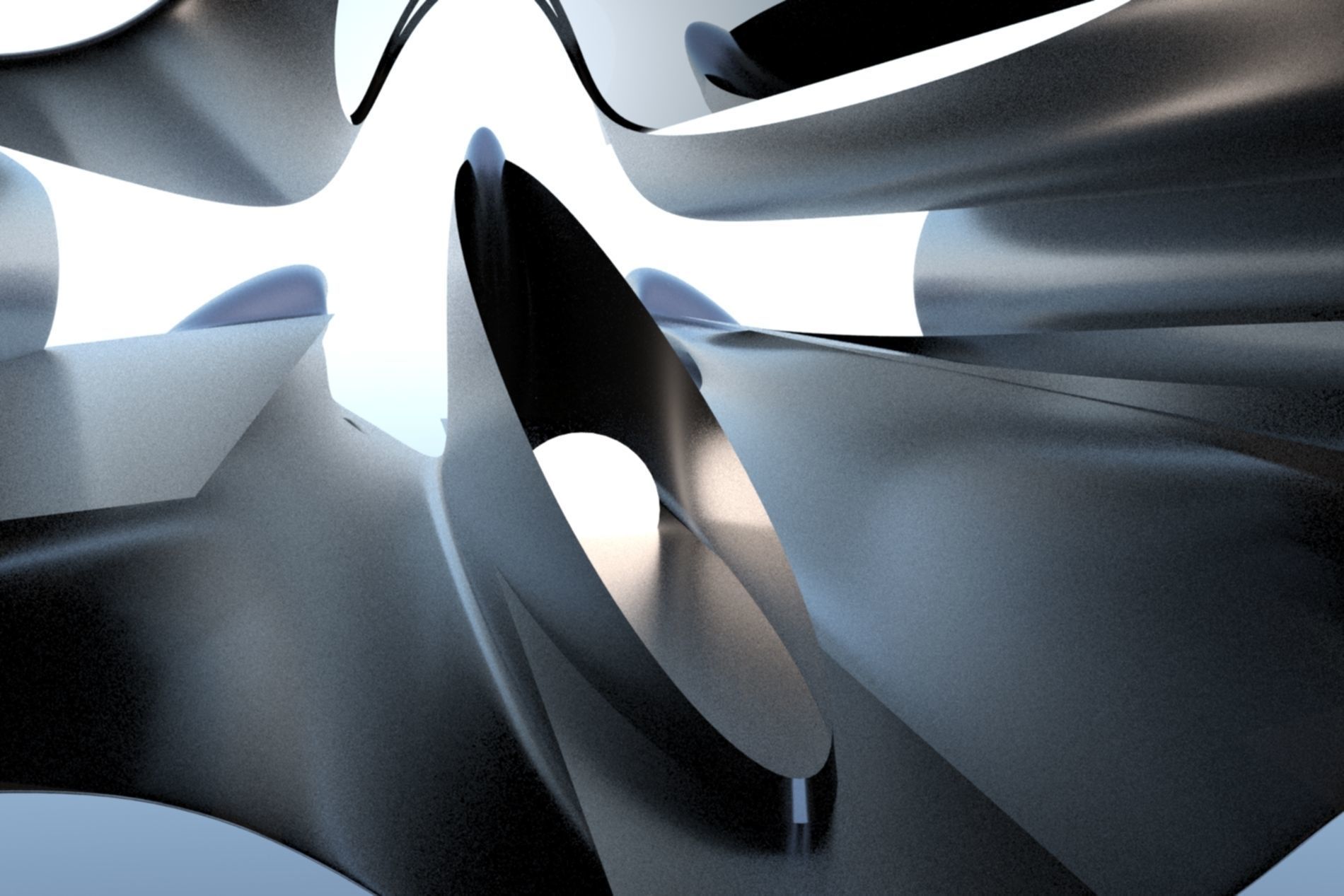 Spaceship Sci-fi 3D  3D model_25