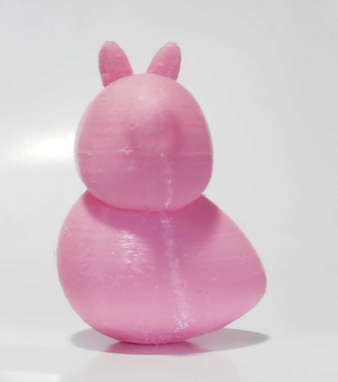 Bunny on Egg 3D print model_5
