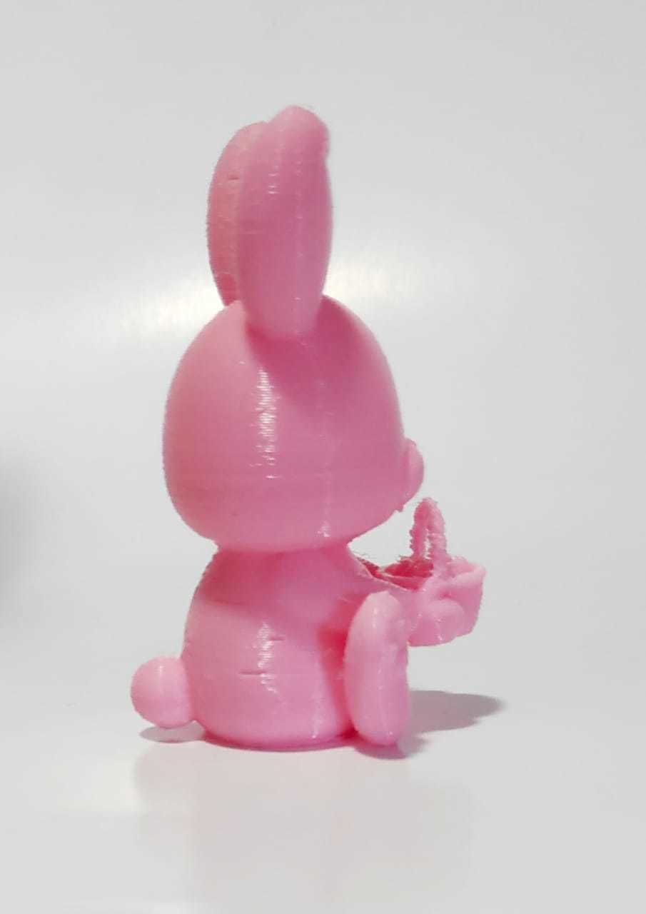Bunny  Basket 3D print model_5