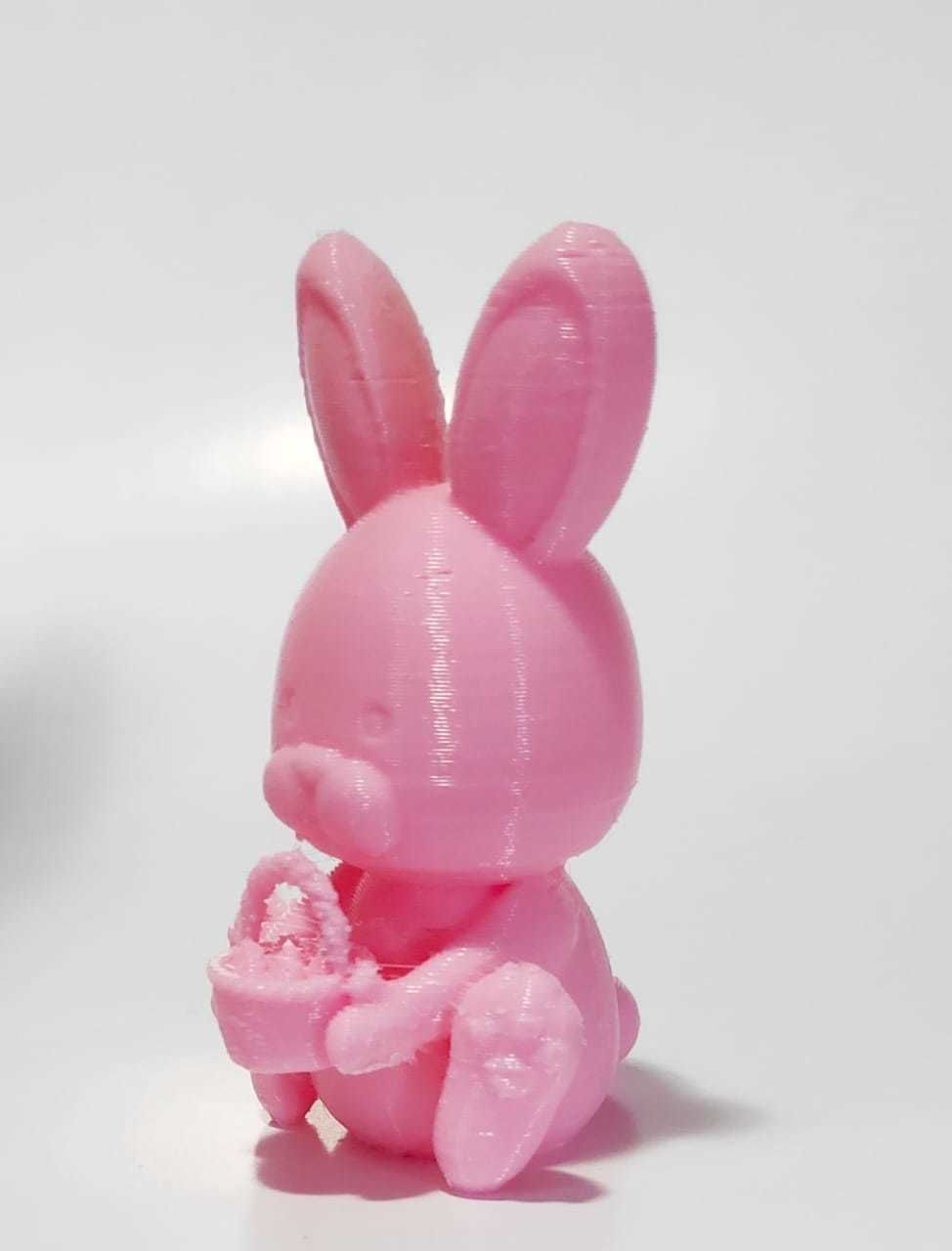 Bunny  Basket 3D print model_7